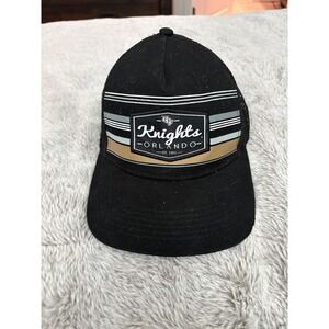 UCF Knights Hat Bundle Adidas Visor & Top of the World Trucker Hat Black OSFM